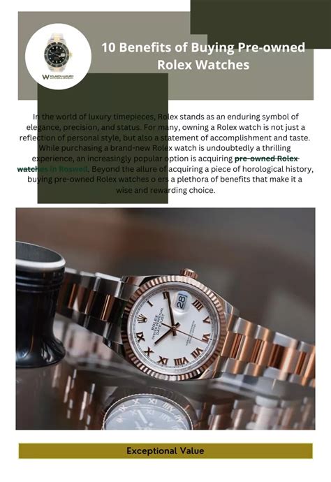 benefits from buying rolex|rolex watch inventory.